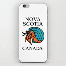 Nova Scotia, Hermit Crab iPhone Skin