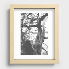 Twist of time Recessed Framed Print