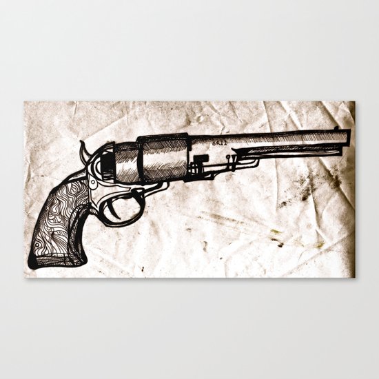 American Pistol II Canvas Print