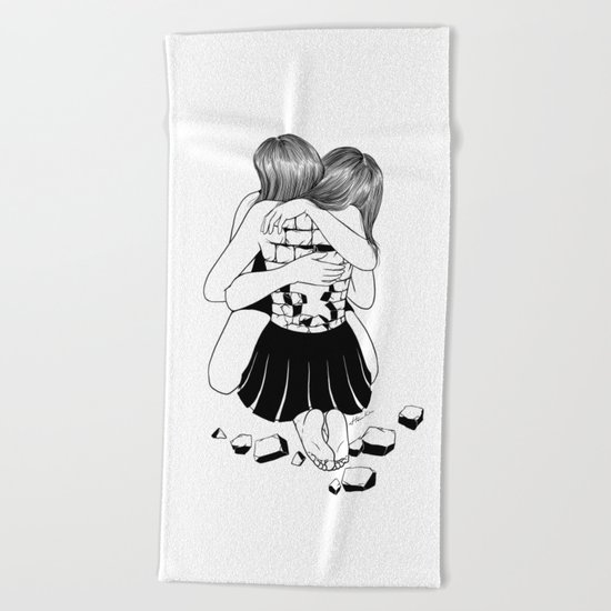 Hang In There Beach Towel