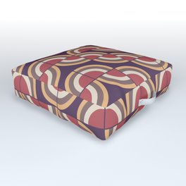 Mid-century modern pattern 1 Outdoor Floor Cushion