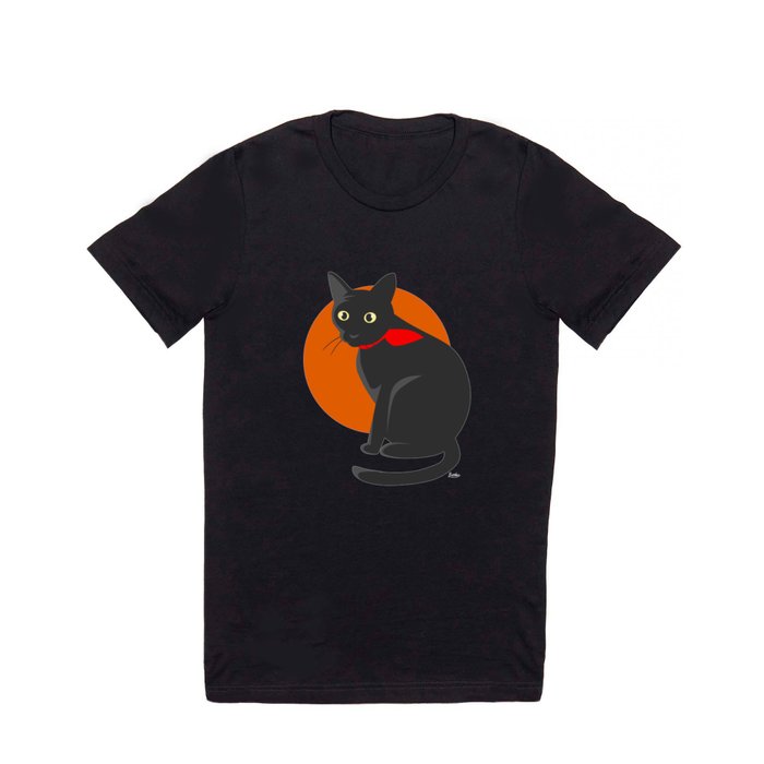 Orange Moon T Shirt by BATKEI | Society6
