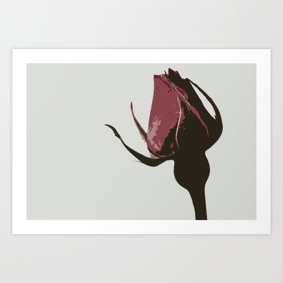 The Rose Art Print
