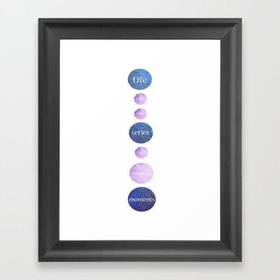 Moments Framed Art Print