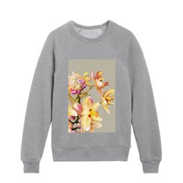 Colorful orchid Kids Crewneck