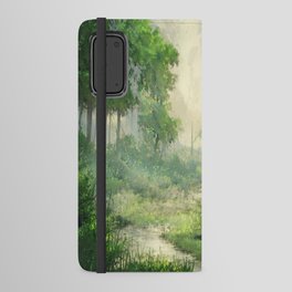 Stag In The Morning Light Android Wallet Case