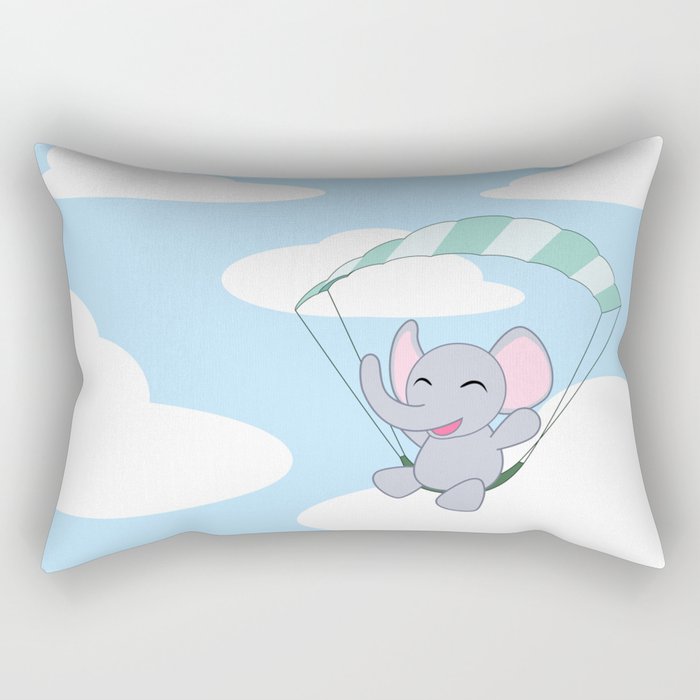 Elephant Rectangular Pillow