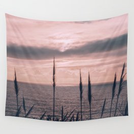 Summer Beach Sunset - Ocean Vacation Wall Tapestry