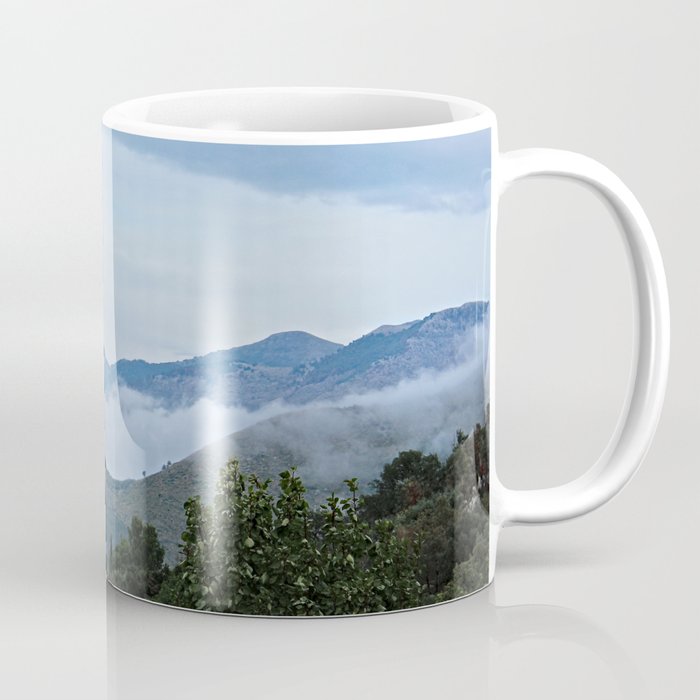 Hills Clouds Scenic Landscape 3 Coffee Mug