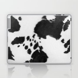 Black And White Howdy Cowhide (xii 2021) Laptop Skin