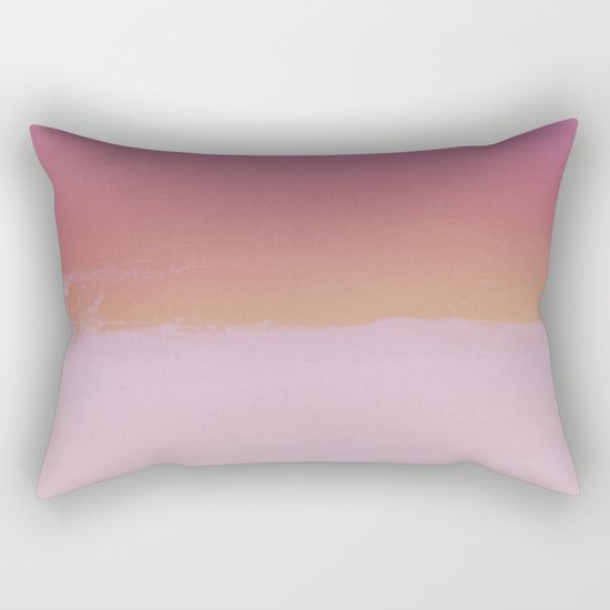 PINK SAND GRADIENT Rectangular Pillow