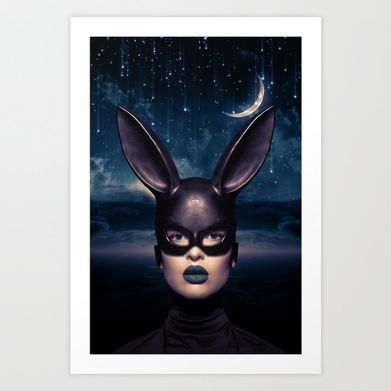 Bad Girl Art Print