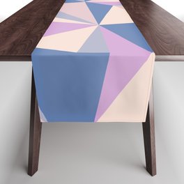 crystalized_dreamy pastels Table Runner