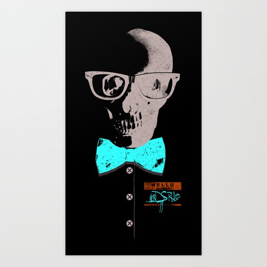nerds rule Art Print