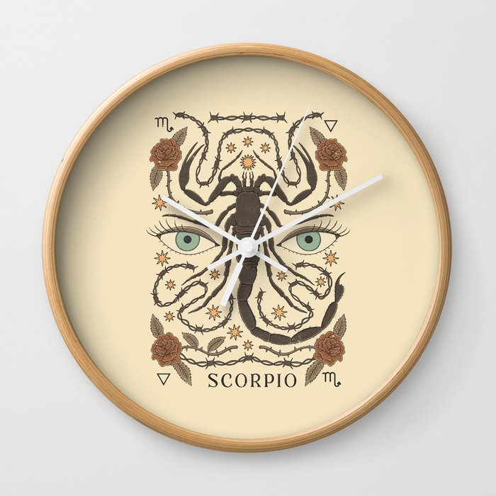 Scorpio, The Scorpion Wall Clock