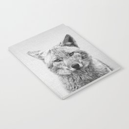 Coyote - Black & White Notebook