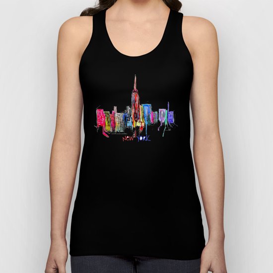 new york inked Unisex Tank Top