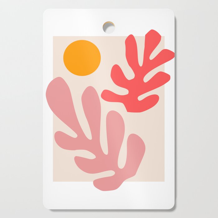 Henri Matisse - Leaves - Blush Cutting Board