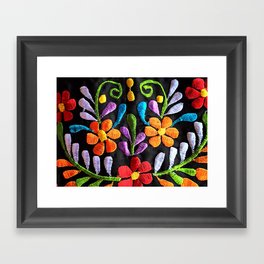 Mexican Flowers Framed Art Print