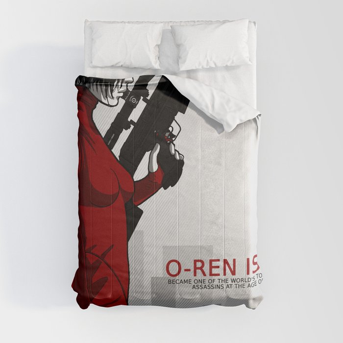 O-Ren Ishii Comforter