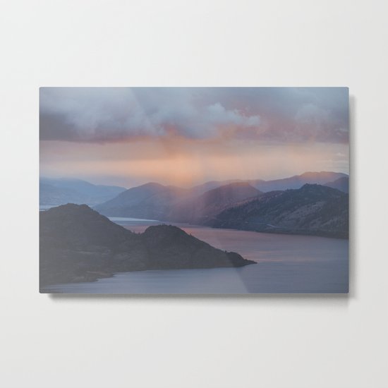 Pincushion Mountain Metal Print