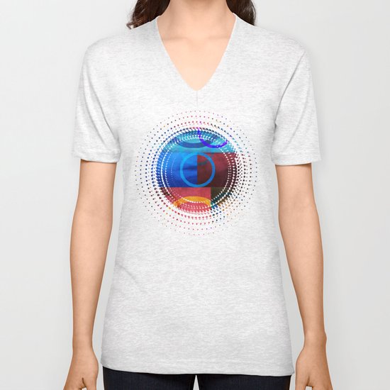 Textures/Abstract 91 Unisex V-Neck