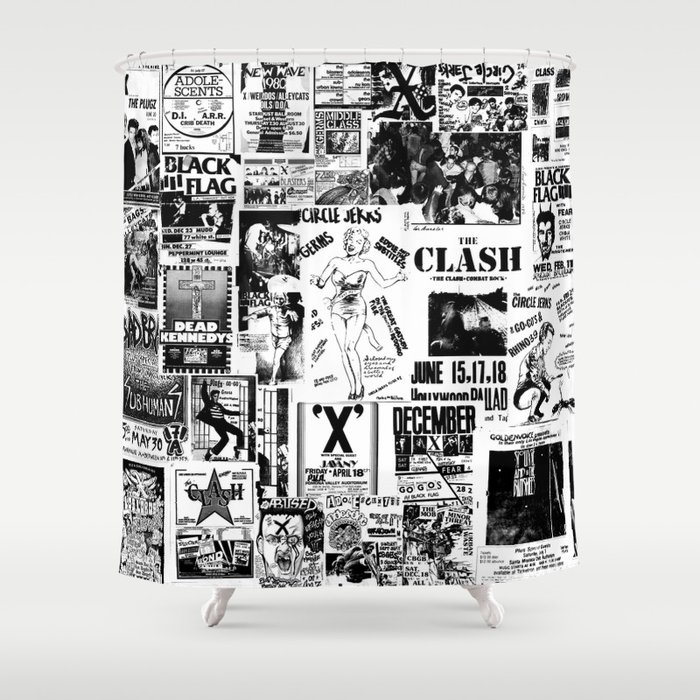 PUNK Therese Shower Curtain