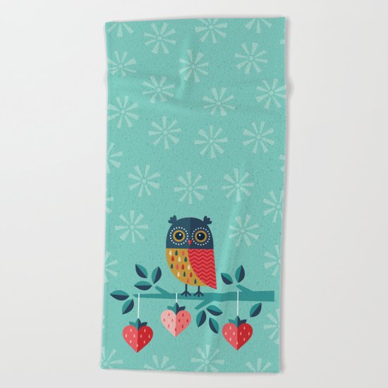 OWL ALWAYS LOVE YOU Beach Towel
