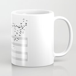 Natural Musical Notes Coffee Mug