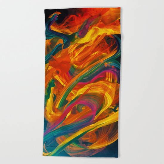 Inner Lights Beach Towel
