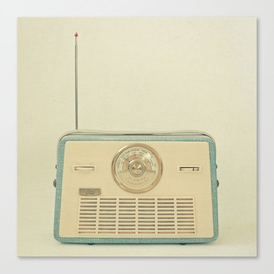 Radio Days Canvas Print