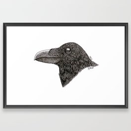 Raven Framed Art Print