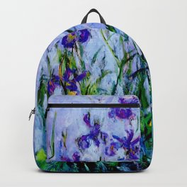 Monet "Lilac Irises" Backpack