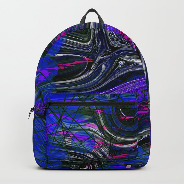 Perspective Shift Neon Glow  Backpack