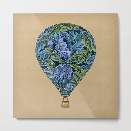 Flight Pattern Metal Print