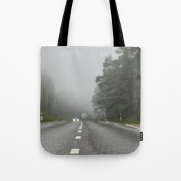 Latvia highway Tote Bag