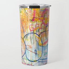 Graffiti Spray Paint Modern Abstract  Travel Mug