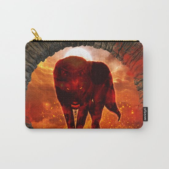Amazing wolf Carry-All Pouch