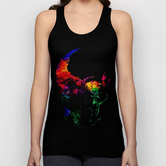 I live inside your face Unisex Tank Top