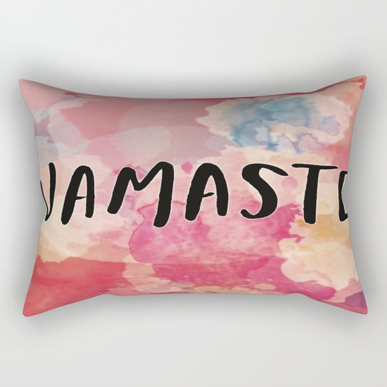 Namaste Rectangular Pillow