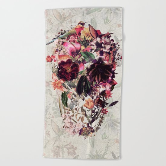 New Skull 2 Beach Towel