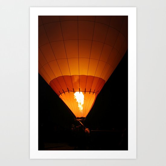 Hot Air Balloon Art Print