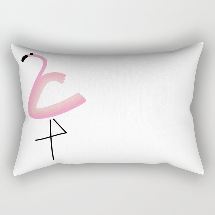 my Kid's Flamingo Rectangular Pillow
