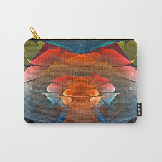 Colourful unfolding fantasy abstract Carry-All Pouch