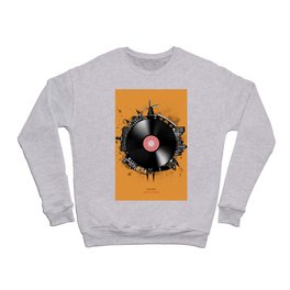 amsterdam skyline Crewneck Sweatshirt