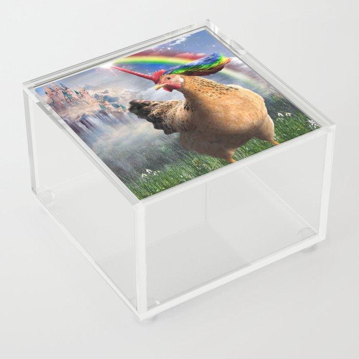 Chickicorn Acrylic Box