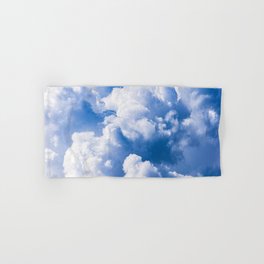 Stormy Clouds Pattern Hand & Bath Towel