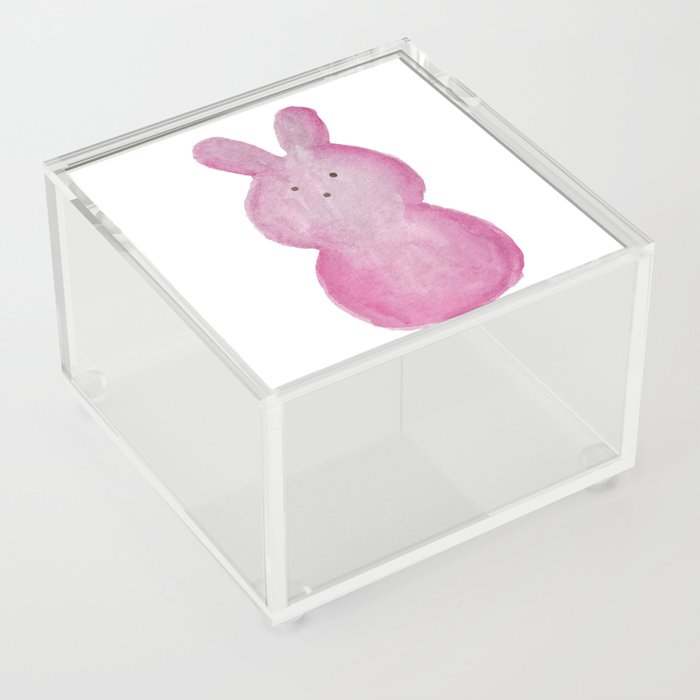 Pink Bunny Acrylic Box