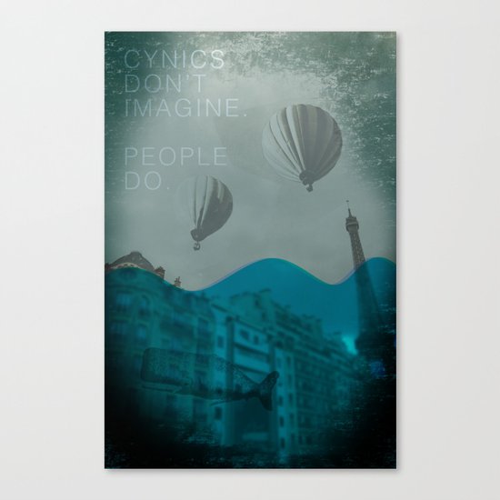 imagine Canvas Print