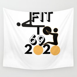 69 Passions of FITNESS Wall Tapestry